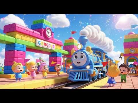 🎵 Colors Train Song 🚂🎨 | Learn Colors Song for Kids | Preschool Nursery Rhymes & Toddler Learning