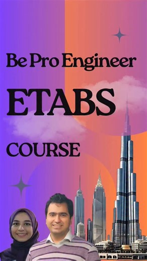 Be Pro Engineer on Instagram: "Learn Structural Design with ETABS & SAFE We offer two complete, project-based courses that take you beyond disconnected tutorials and into real-world structural design. In the ETABS course, you’ll design a 20-story concrete moment frame building from architectural drawings all the way to detailed design, applying the latest ACI 318-19 and ASCE 7-22 codes. In the SAFE course, you’ll master reinforced concrete foundation design, including isolated, strip, and mat fo