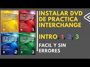 Instalar DVD de Practica Interchange (install Interchange Self Study DVD without errors )