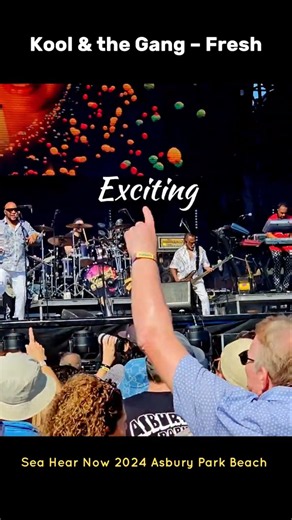 Kool & The Gang Performing Fresh - Live in Asbury Park! #livemusic #koolandthegang