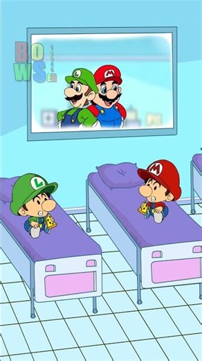 BABY Mario Compilation Bowser12345 #sonic #mario #bowser #shorts