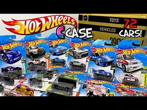 Unboxing Hot Wheels 2018 C Case 72 Car Assortment!