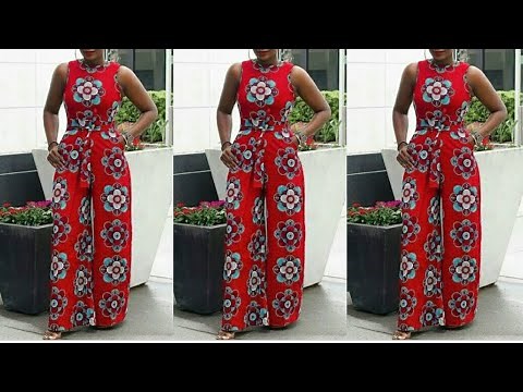 How to cut and sew a sleeveless Jumpsuit/Jumpsuit (DETAILED)