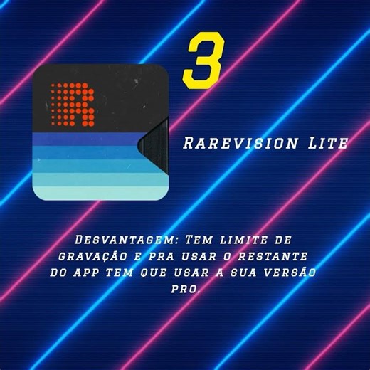 Top 3 apps de filtro VHS