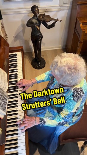 Piano Performance of The Darktown Strutters’ Ball