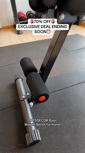 Massive New Year Sale on OPPSDECOR Weight Bench