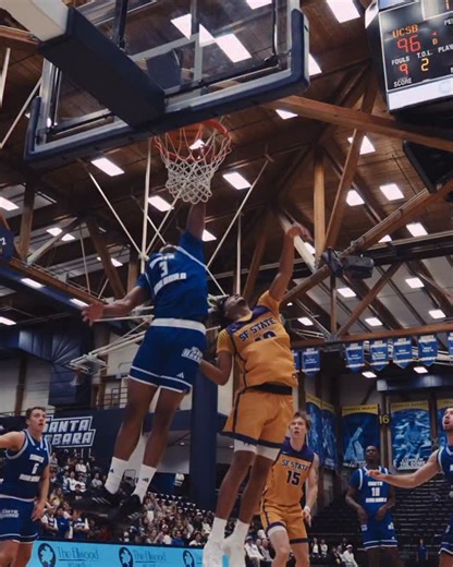 UC Santa Barbara Basketball on Instagram: "CJ Shaw balled out in his freshman debut!! 2️⃣0️⃣ points 6️⃣ rebounds 4️⃣ steals #GoGauchos"