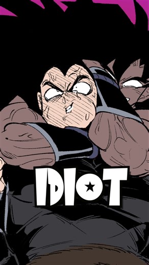 Raditz Drops Turles In It… By Mistake 😳 #dragonball