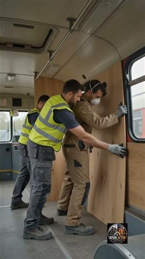 😱 Old Double Decker Bus Turned Into A Luxury Home On Wheels! 🚌✨ #shorts #transformation #home