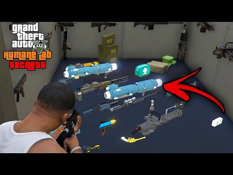 How To Get All Weapons in GTA 5! (Humane Lab Secret)