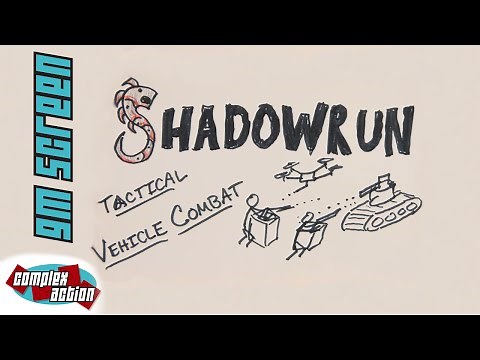 Tactical Vehicle Combat - GM Screen - Shadowrun 5th Edition