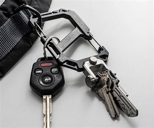 Dango Carabiner XL   Shackle Lets You Hang Keys from Your Belt