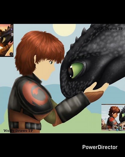 How to train your dragon Draw with me Ibispaint Speedpaint httyd #drawingprocess #digitalart #httyd