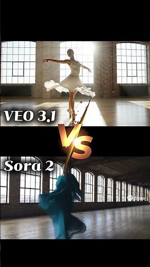 Sora 2 vs Veo 3.1 Comparison : [AI's Physical Reality Check: Motion, Physics, & Form]