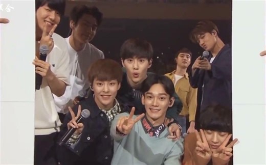 【EXO】高清 中字 日本CHANNEL FM（卖萌耍宝粉丝见面会）