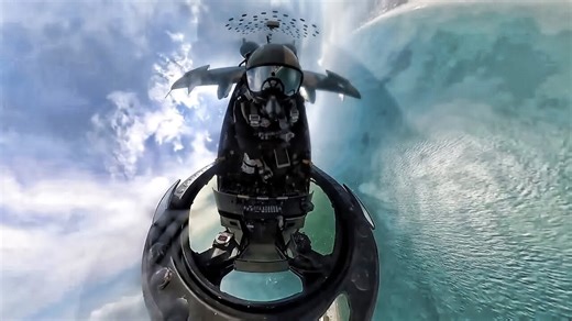 A-10 Thunderbolt II Cockpit Vid • Cocoa Beach Airshow 2021