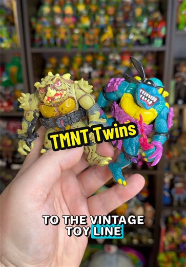 Exploring TMNT's Twin Action Figures: Toca and Slash
