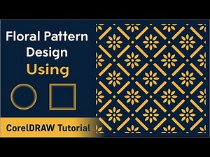 Corel Draw | How to Make Floral Pattern | Learn Easy Method