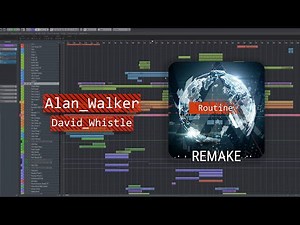 DECONSTRUCTION OF Alan Walker & David Whistle - Routine | Cubase