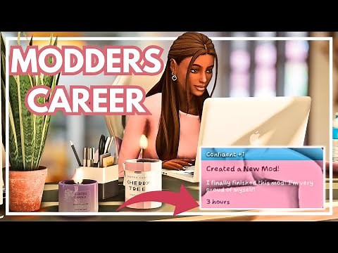 SIMS 4 MODS | NEW MODDER CAREER | SIMS 4 MOD REVIEW