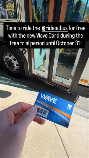 AntSol Travel on Instagram: "Wave Card: Paying for your OC Bus is easier than ever with the new Wave contactless fare payment system via app, contactless fare card, and credit card tap to pay for the $2 fare! This replaces the current OC Bus app that started in 2017, and paper monthly passes with magnetic strips. Powered by INIT: Innovations in Traffic Systems, which also powers San Diego County’s Pronto Card. Now finally catching up to Los Angeles County’s Metro TAP Card & San Diego’s Compass &