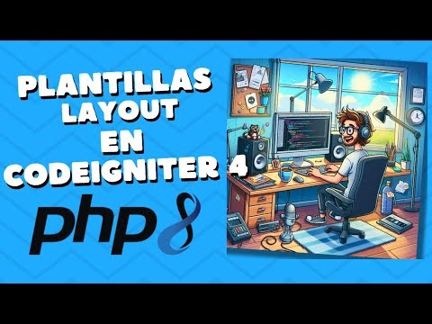 Como usar plantillas layout en CodeIgniter 4