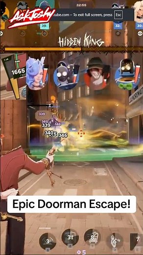 Doorman Cheat Death Escape! 💀 Deadlock Pro Cast Gameplay Tip Build Guide How To #deadlock #fpsgames