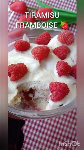 Le meilleur tiramisu framboise maison 🍓 (ultra facile)