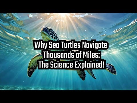 Why Sea Turtles Navigate Thousands of Miles: The Science Explained!
