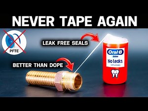 Good Bye Plumber's Tape - This is Better
