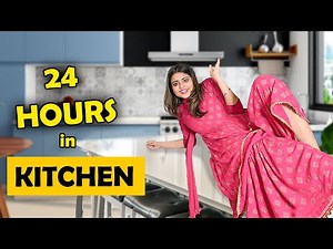 Living in My Kitchen for 24 Hours !