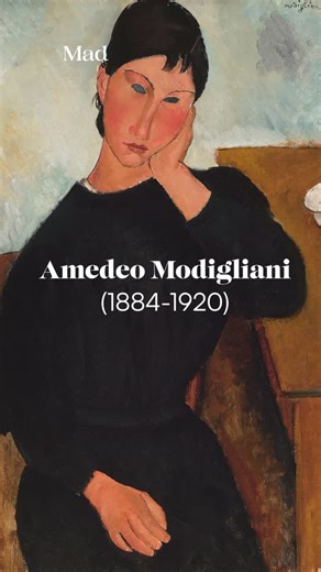 Modern Art Daily on Instagram: "There’s something about Modigliani’s faces that feels like they’re looking past us. Elongated, simplified, sometimes with empty eyes — they’re not portraits in the traditional sense, they’re souls caught in paint. He lived fast, burned out young, and left behind canvases that are instantly recognizable yet deeply misunderstood. Critics once dismissed him for being “too stylized,” but isn’t that exactly what makes him unforgettable? Every line seems to stretch towa