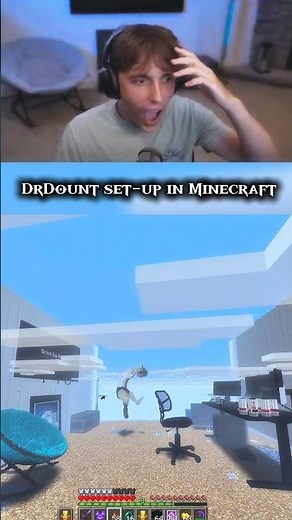 DrDount set-up in Minecraft #minecraft