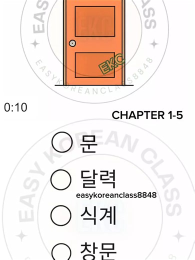 New Model Questions for TOPIK Reading Test