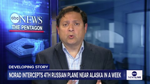 US fighters intercept Russian aircraft off Alaska for 3rd time in a week