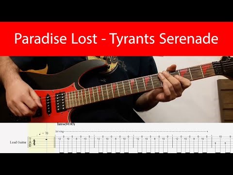 Paradise Lost - Tyrants Serenade Guitar Cover With Tabs(Best Song Of 2025)