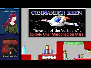 Let's play Commander Keen 1 (1990) | 486, PC Speaker