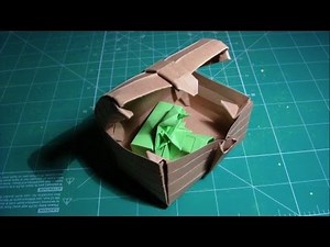 Tutorial origami treasure chest (Robin Glynn)