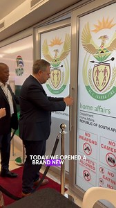 3.9K reactions · 420 shares | Take a look at the brand new, state-of-the-art Home Affairs office in Tygervalley, Cape Town, launched by the DA's Dr Leon Schreiber!  With tech like cameras at the counter, queuing for photos is a thing of the past, making it easier for residents to access services. | Democratic Alliance | Facebook