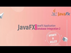 JavaFX Tutorial - MySQL Update dan Delete dengan JavaFX | IntelliJ IDEA