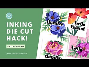 Inking Die Cut Hack! [and NEW Ink]