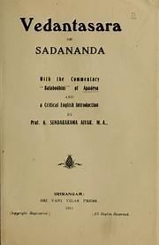 Vedantasara (of Sadananda) - Alchetron, the free social encyclopedia