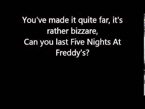 Welcome To Freddy's - Lyrics