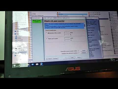 Cara reset Epson L6190 ( maentenance box )