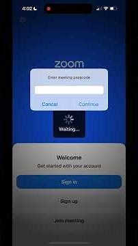 Basics of joining a Zoom meeting!