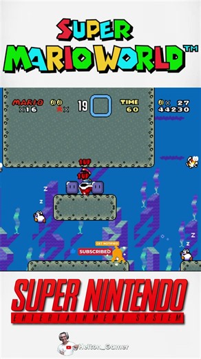 Super Mario World SNES #retrogaming