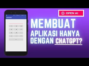 CARA MEMBUAT APLIKASI DENGAN CHATGPT | CHATGPT PART 8