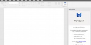 Markdown for Microsoft Word: Work with markdown in Microsoft Word. In app and online | Product Hunt