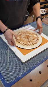 Crafting Time Creating a Unique Epoxy Resin and Mixed Wood Clock | FxP art