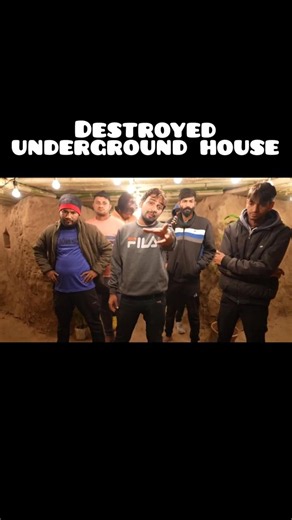 UNDERGROUND HOUSE DESTROYED 😞 #shorts #shortvideo #mrindiahacker